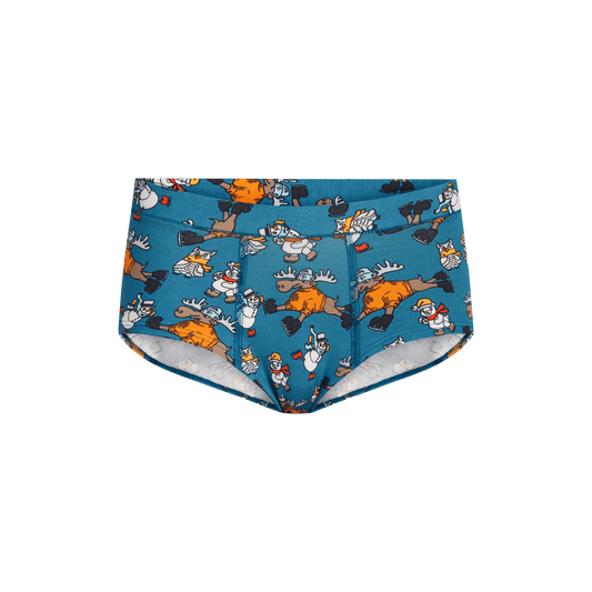 UltraModal™ FeelFree Cheeky Brief | Animals on Ice