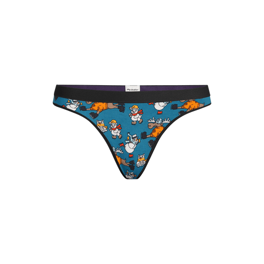 UltraModal™ Core Thong | Animals on Ice