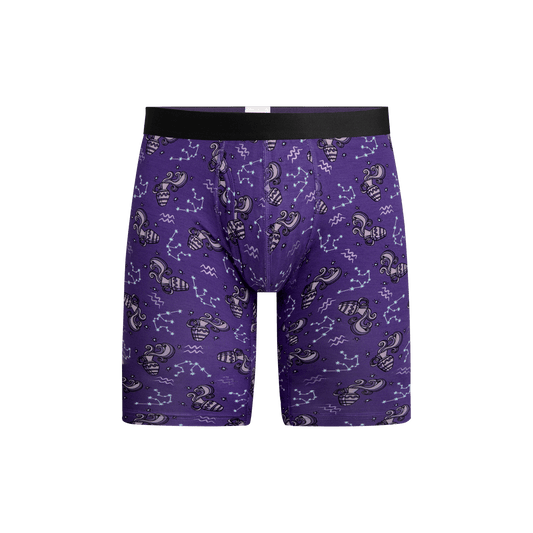 Long Boxer Brief w/ Fly | Aquarius