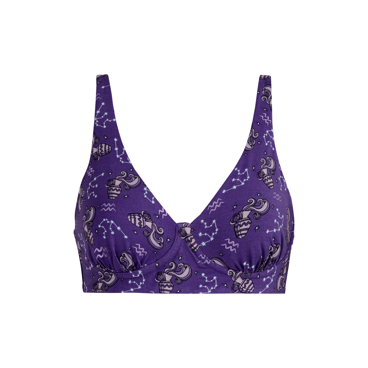 FeelFree Longline Bralette | Aquarius