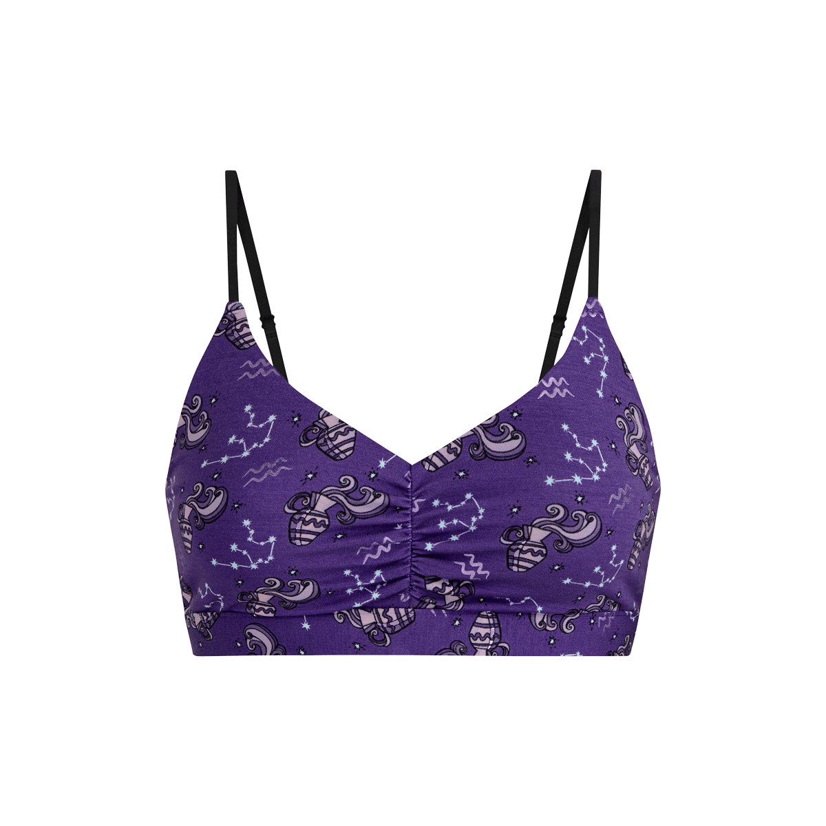 FeelFree Ruched Bralette | Aquarius