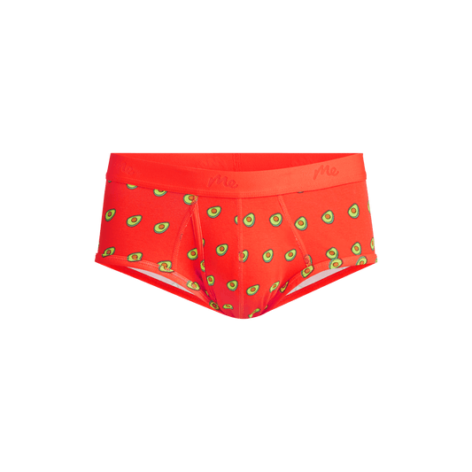 Stretch Cotton Brief w/ Fly | Avocados