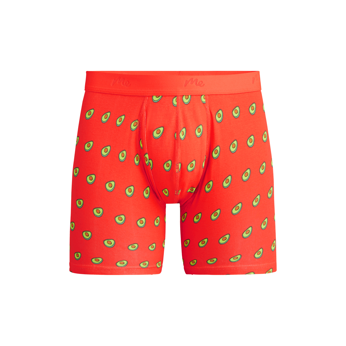 Stretch Cotton Boxer Brief w/ Fly | Avocados