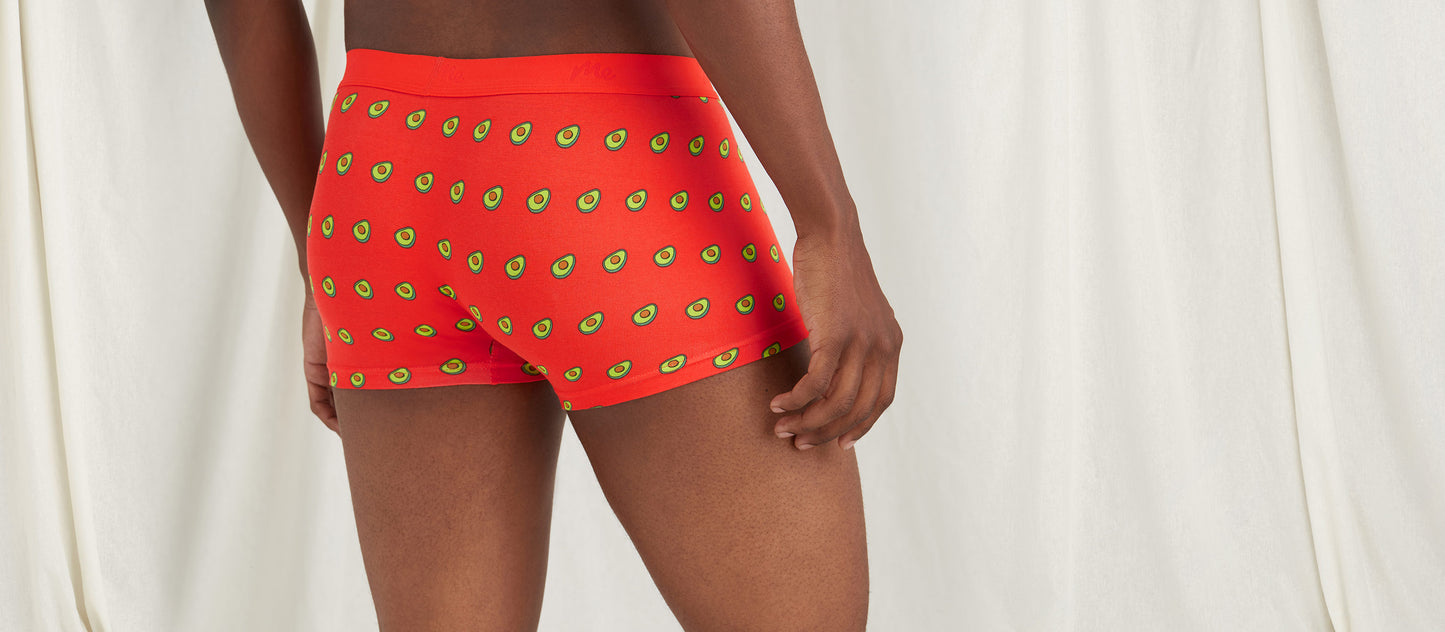 Stretch Cotton Trunk w/ Fly | Avocados