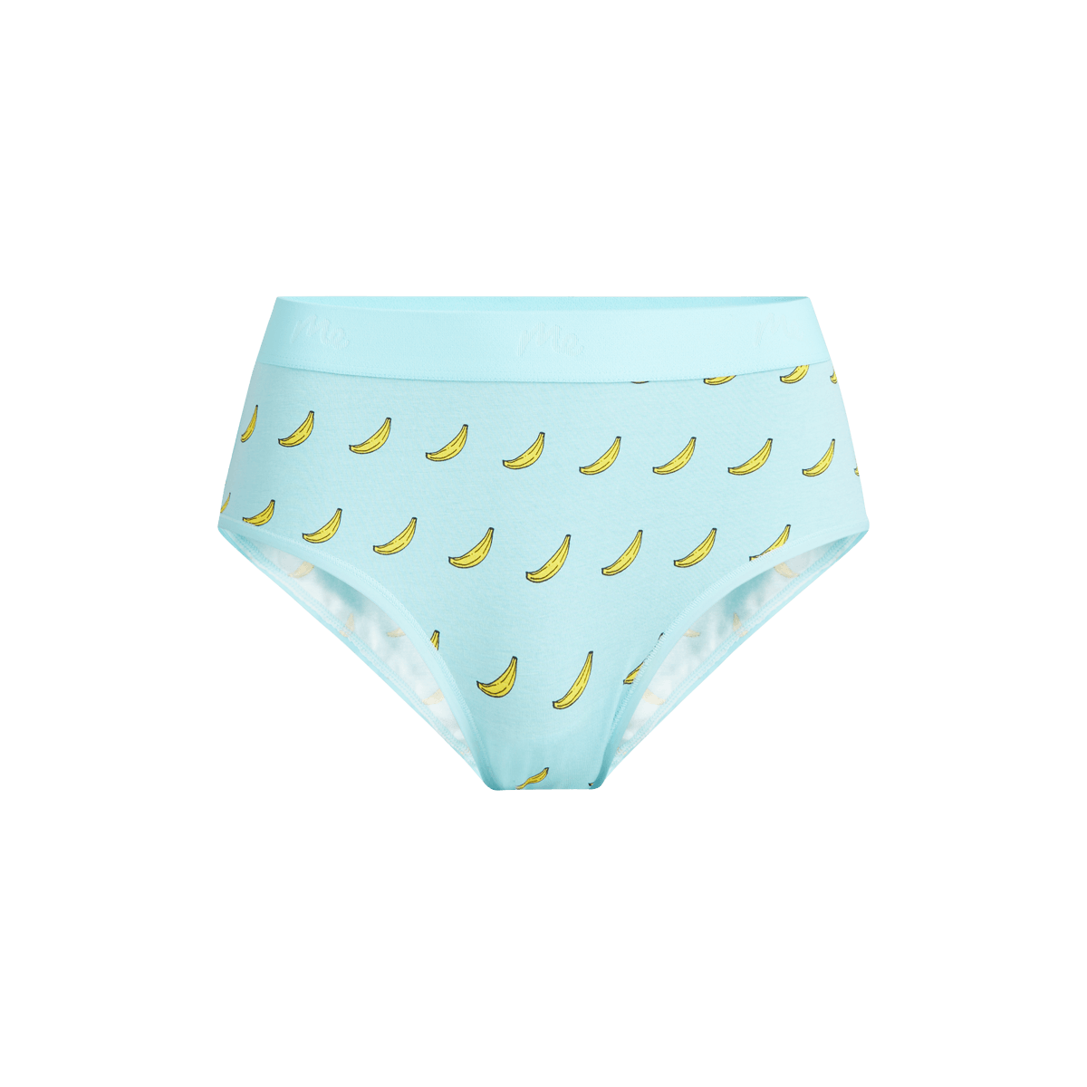 Stretch Cotton High-Waist Brief | Go Bananas