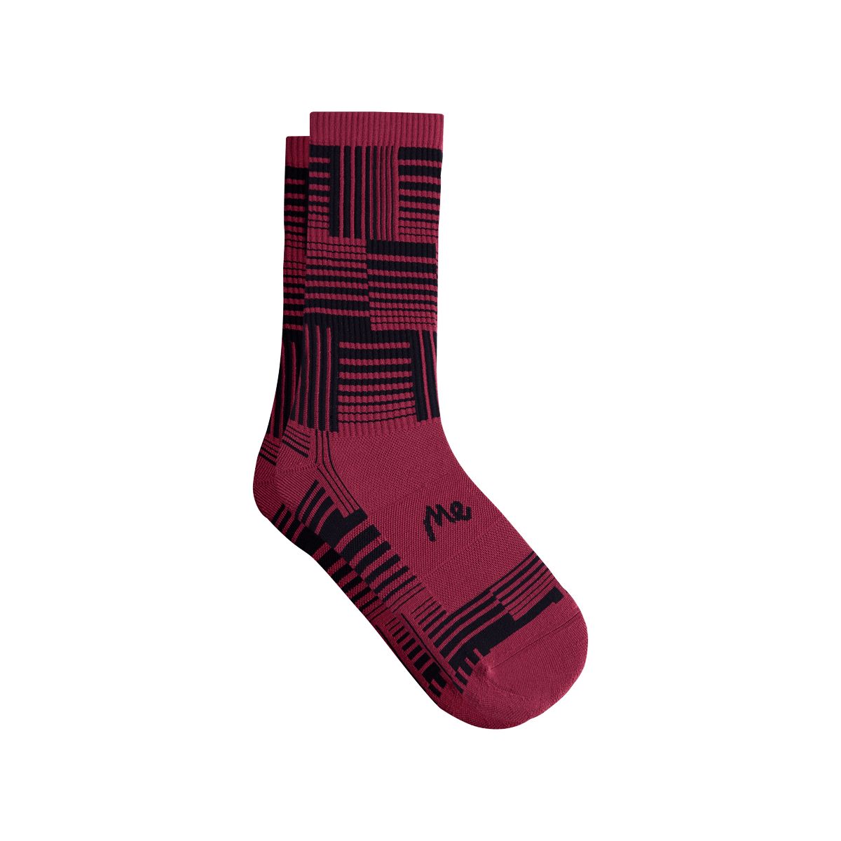 MoveMe Crew Sock | Basket Plaid