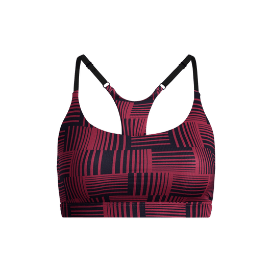 MoveMe Racerback Bralette | Basket Plaid