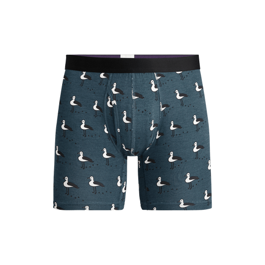 Boxer Brief w/ Fly | Beach Birds