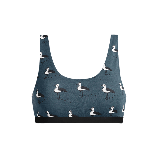 UltraModal™ Core Scoop Bralette | Beach Birds