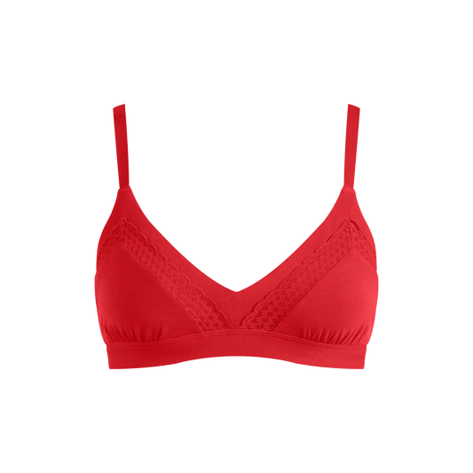 FeelFree Lace Triangle Bralette | Bougie Rouge