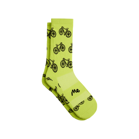 MoveMe Crew Sock | Bikes