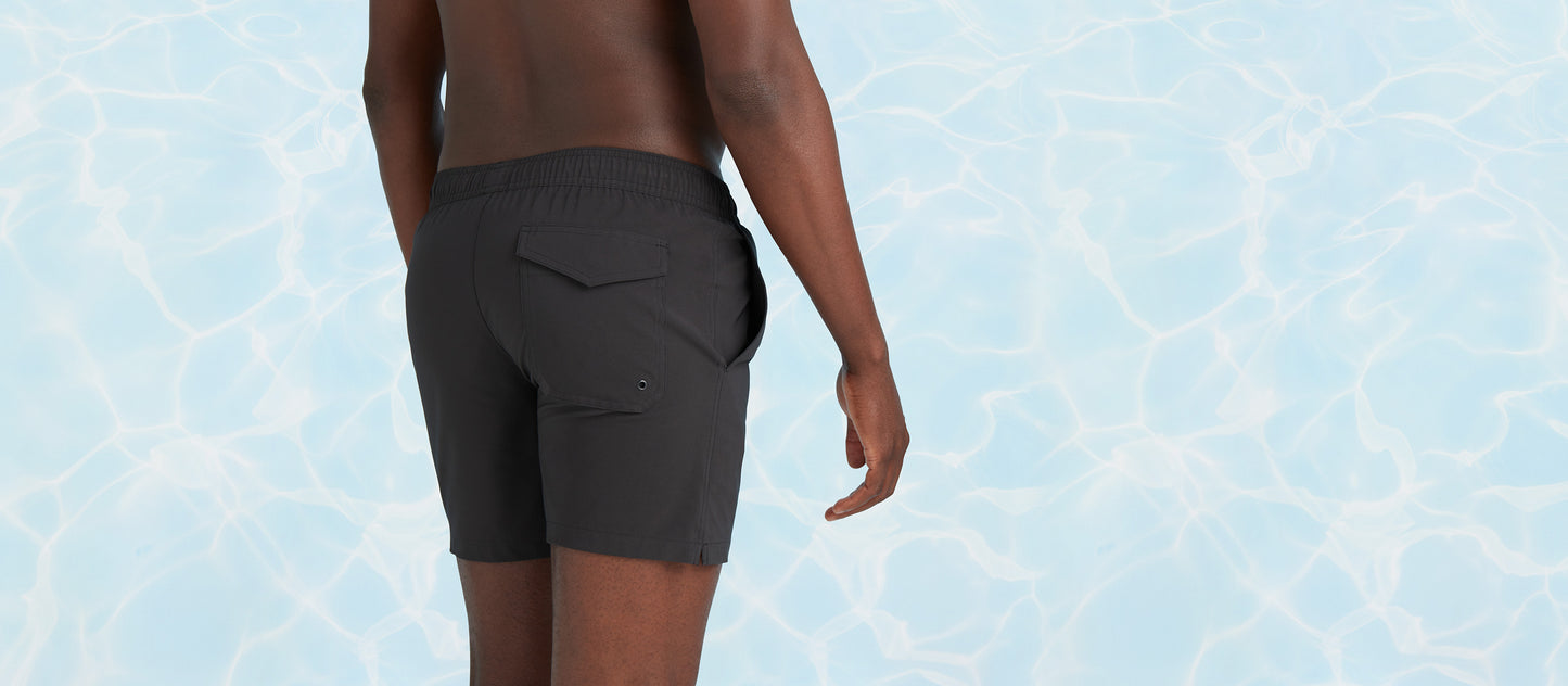 6" Swim Trunk 1.0 | Black