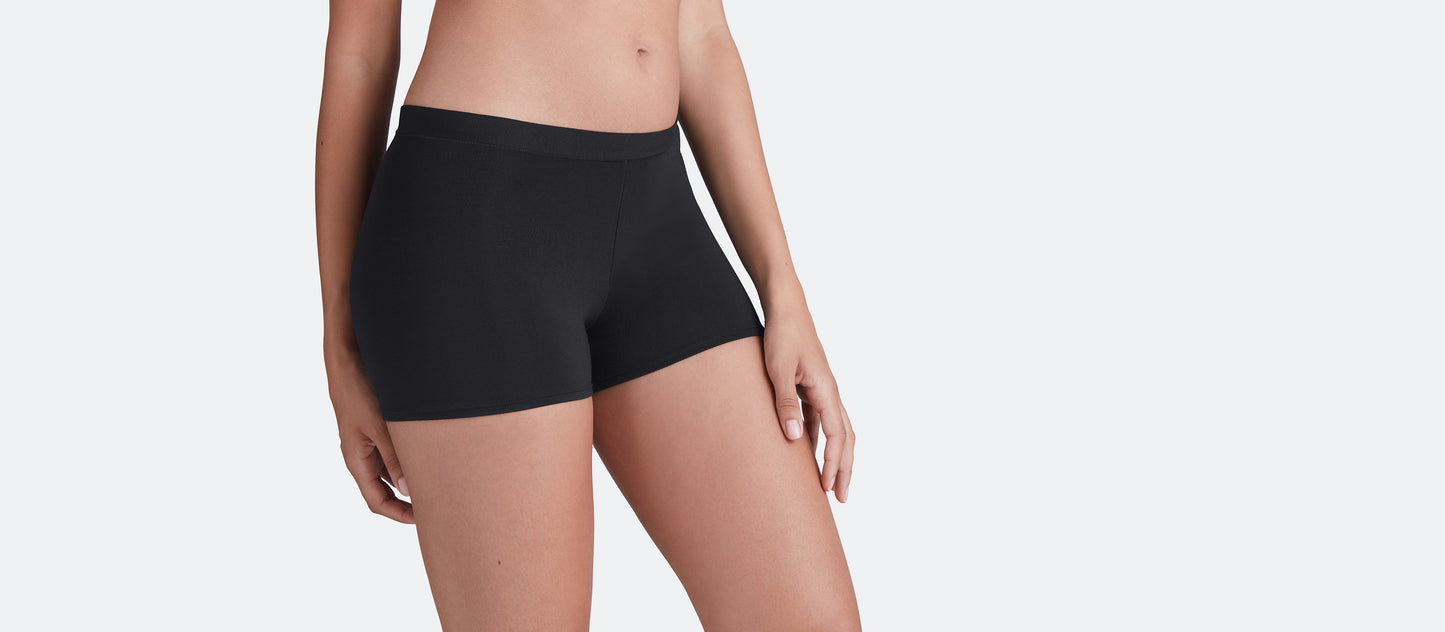 FeelFree Boyshort 3-Pack | Black