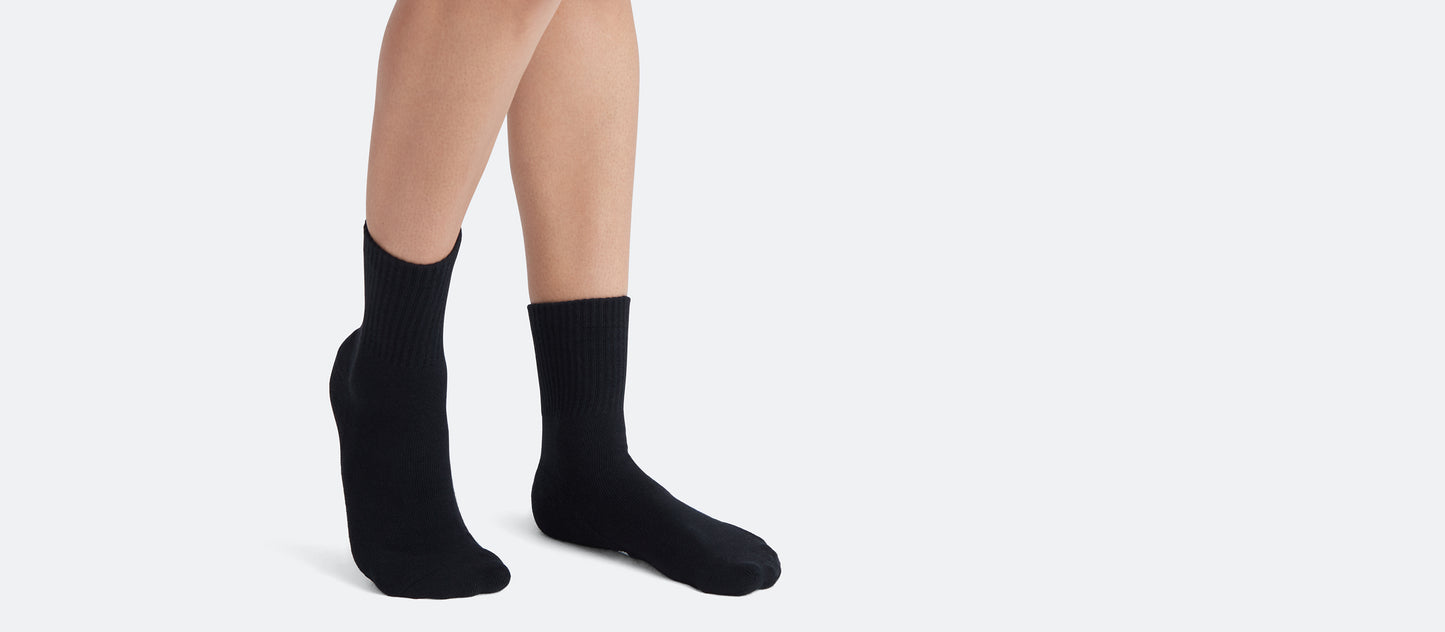 Quarter Sock 10-Pack | Black