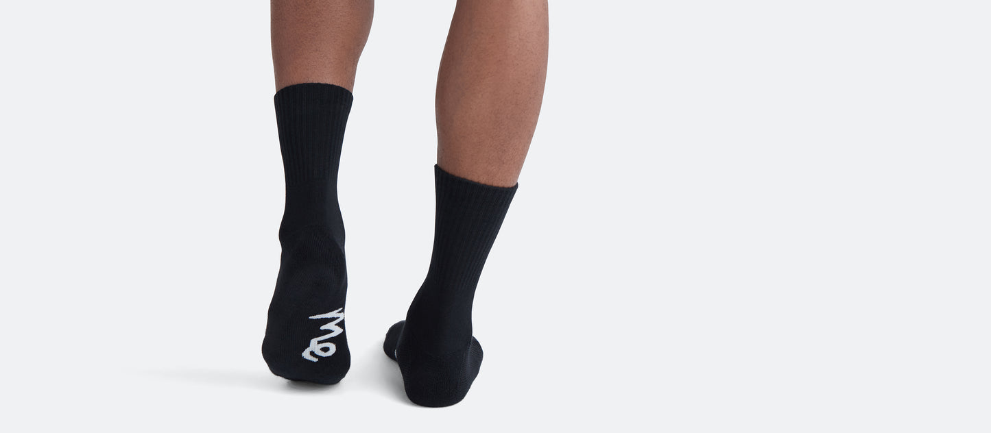 Quarter Sock 10-Pack | Black