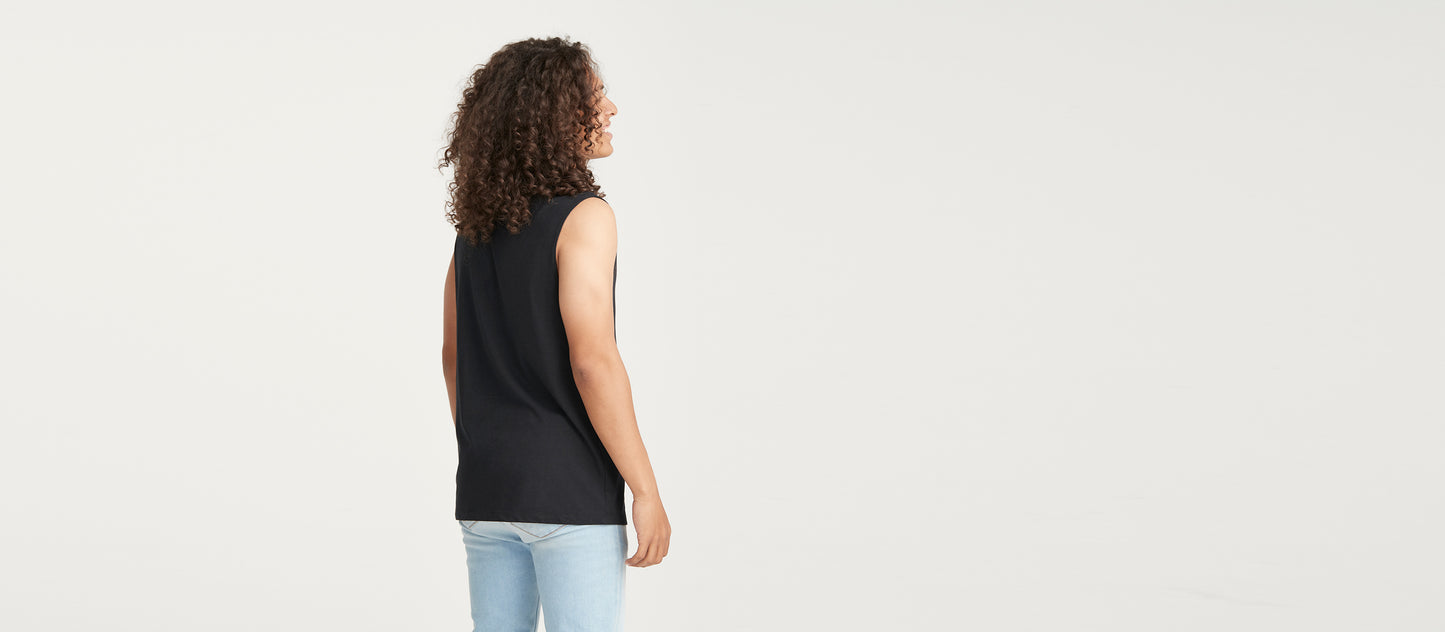 Daily Sleeveless Tee 3-Pack - Men's | Black