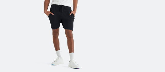 Men's French Terry Shorts | Black