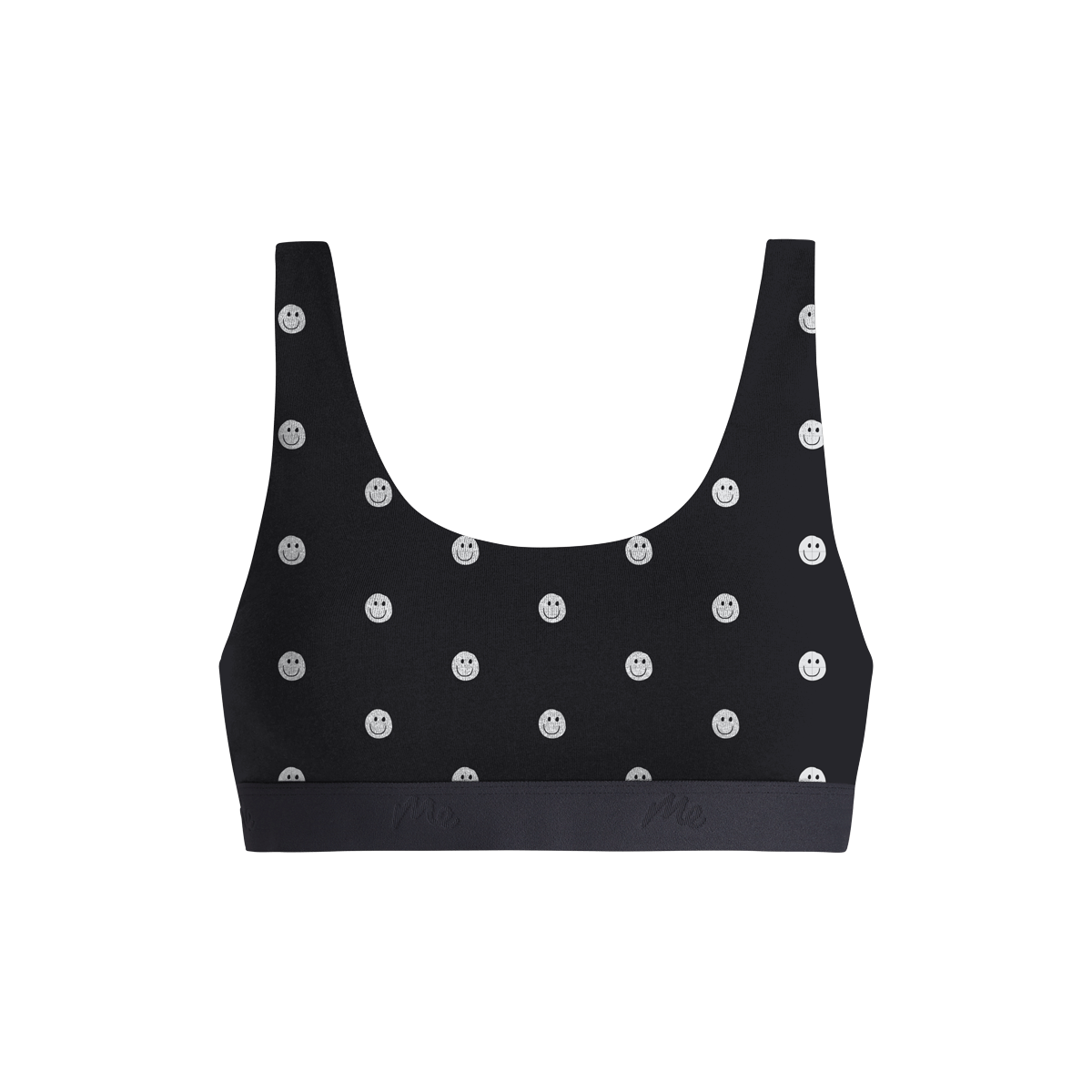 Stretch Cotton U-Neck Bralette | Smileys