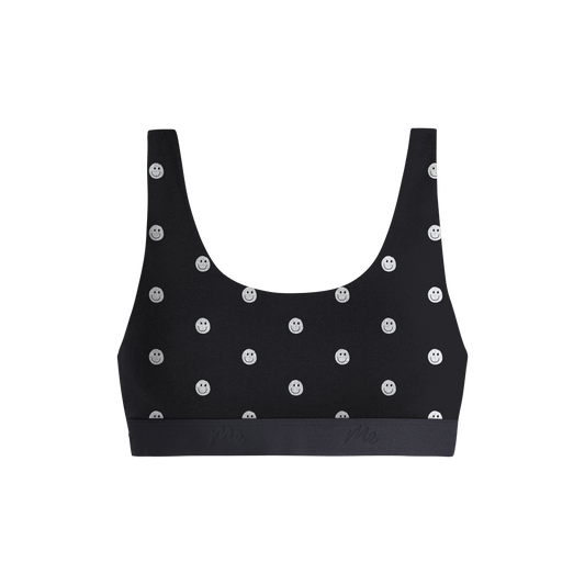 Stretch Cotton U-Neck Bralette | Smileys