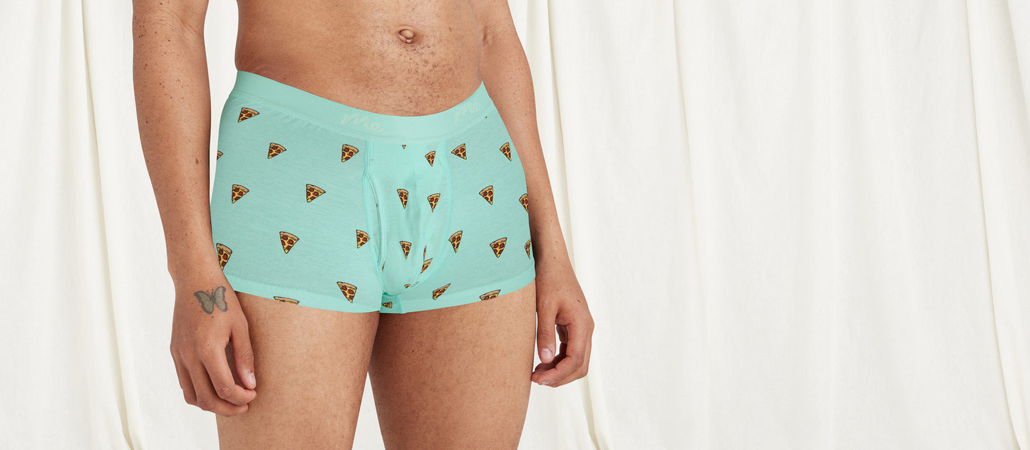 Stretch Cotton Trunk w/ Fly | Pizza