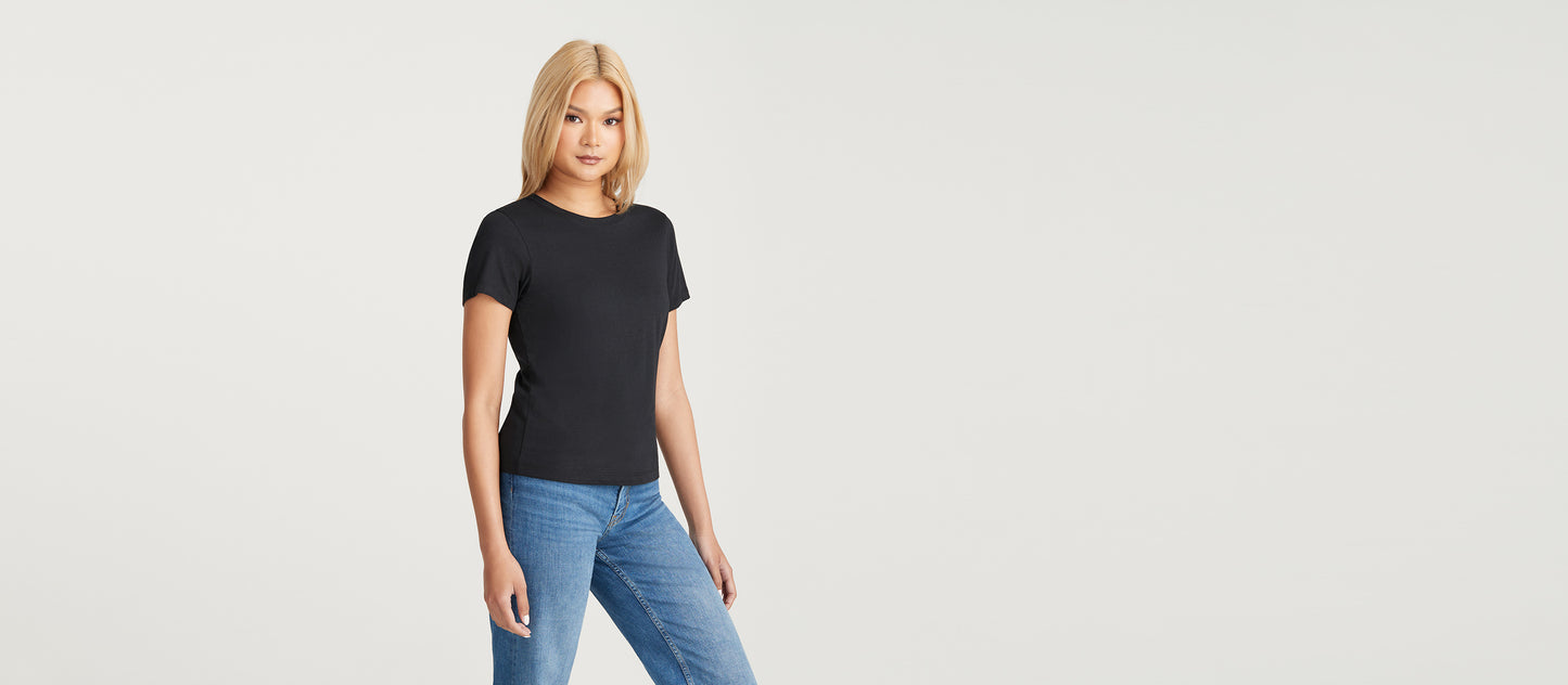 Daily Crew Tee 3-Pack - Women's | Black