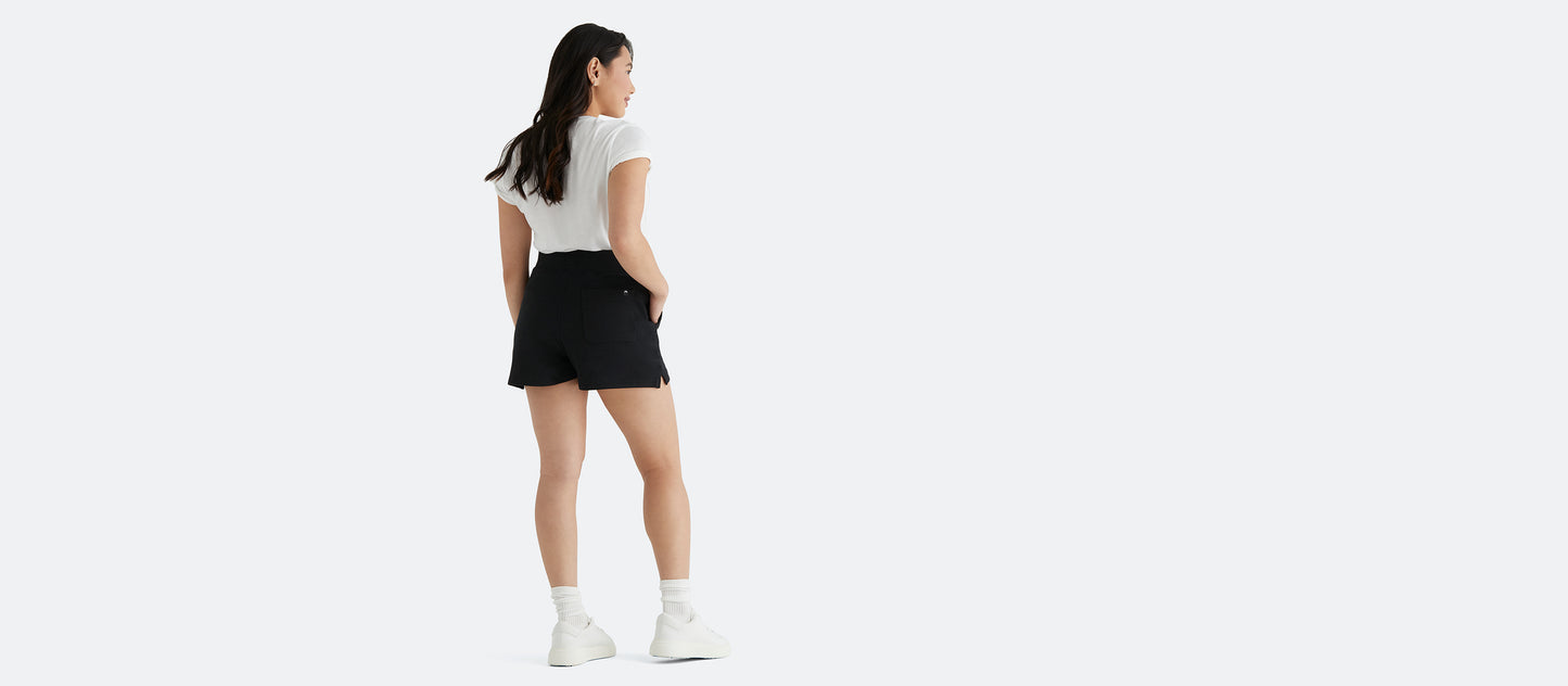 Women's French Terry Shorts | Black