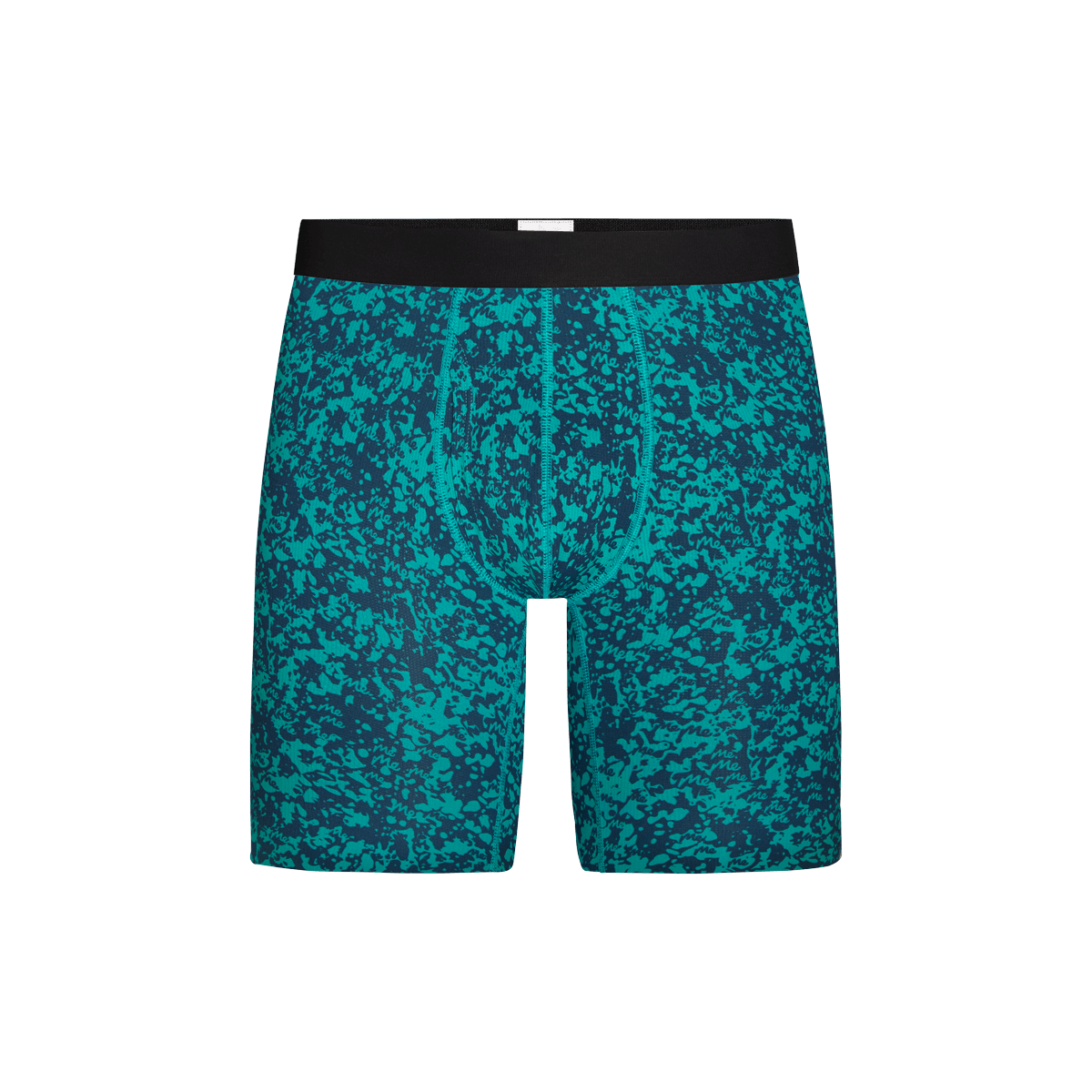 MoveMe Long Boxer Brief w/ Fly | Blue Marble