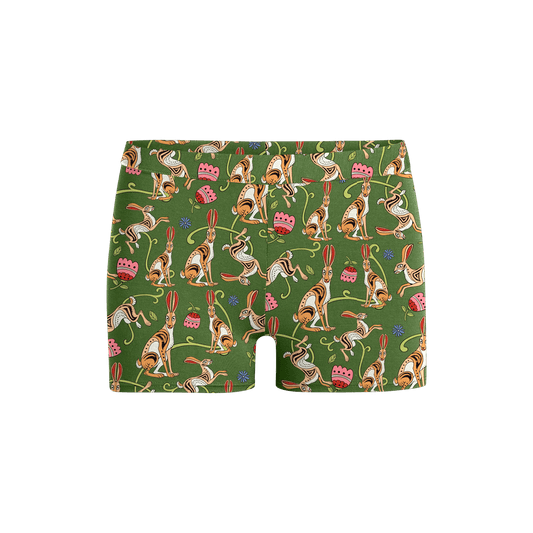 UltraModal™ FeelFree Boyshort | Love, Flowers, & Hares