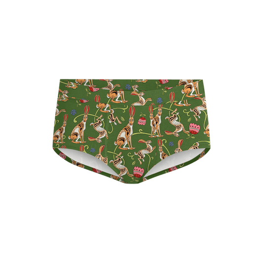 UltraModal™ FeelFree Cheeky Brief | Love, Flowers, & Hares