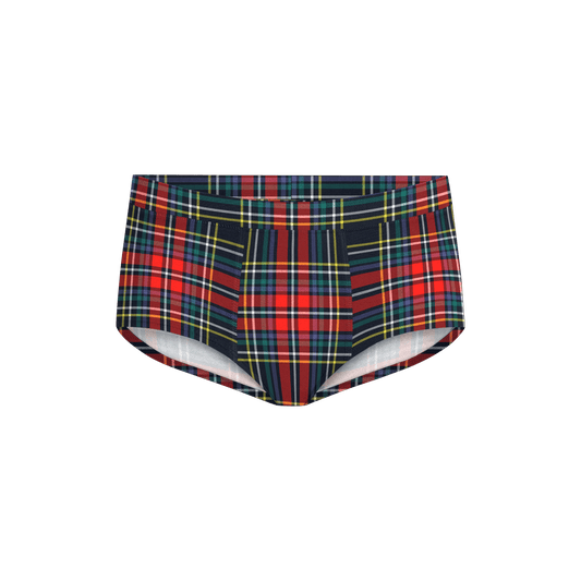 FeelFree Cheeky Brief | Festive Plaid