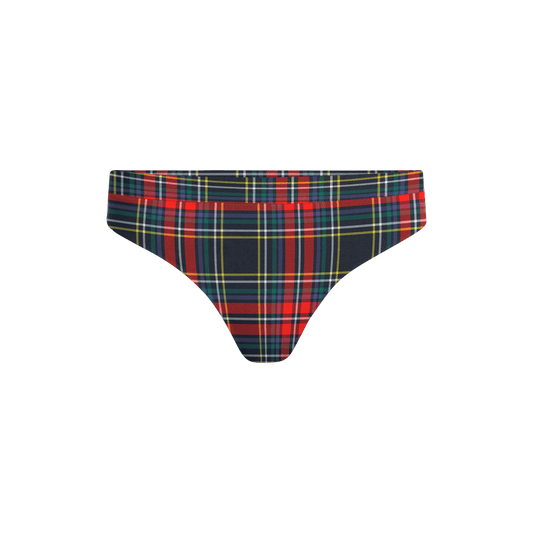 UltraModal™ FeelFree Thong | Festive Plaid