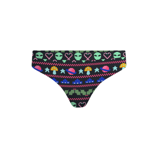 FeelFree Thong | Cosmic Mistletoe