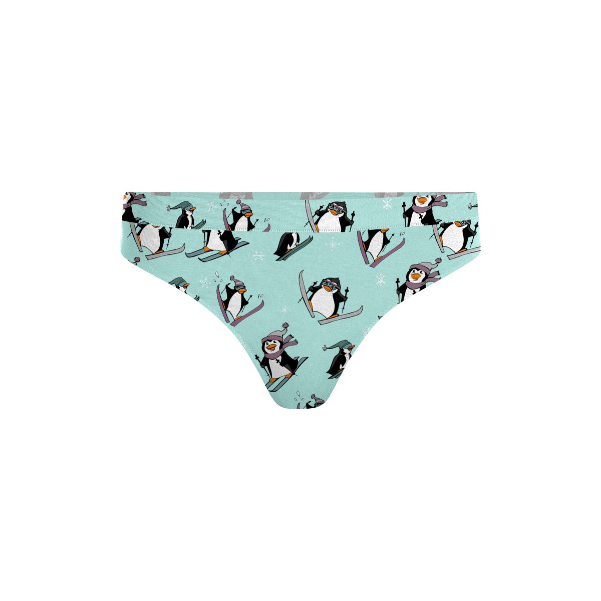 FeelFree Thong | Penguins on Skis