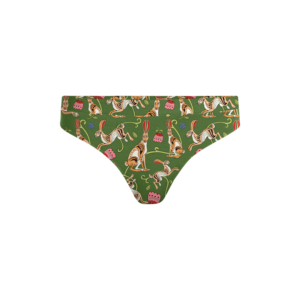 UltraModal™ FeelFree Thong | Love, Flowers, & Hares