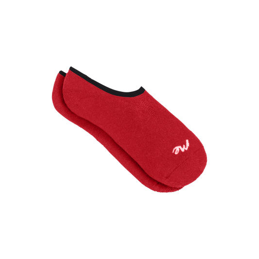 Heritage No Show Sock | Cranberry