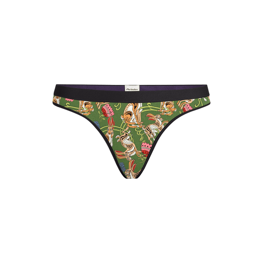 UltraModal™ Core Thong | Love, Flowers, & Hares