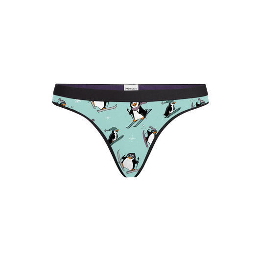 UltraModal™ Core Thong | Penguins on Skis