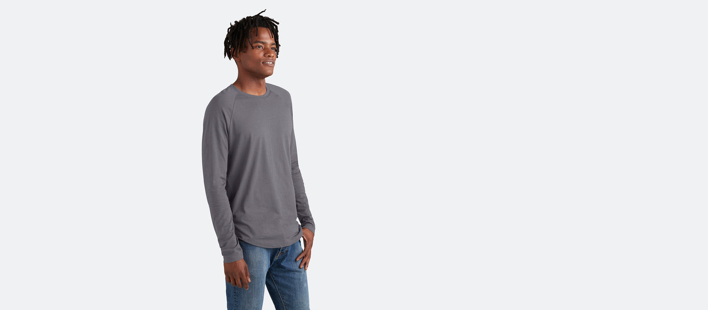 Daily Longsleeve Tee - Men's | Smooth Slate