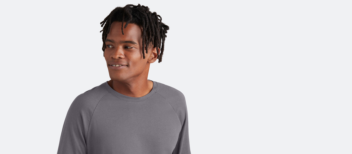 Daily Longsleeve Tee - Men's | Smooth Slate