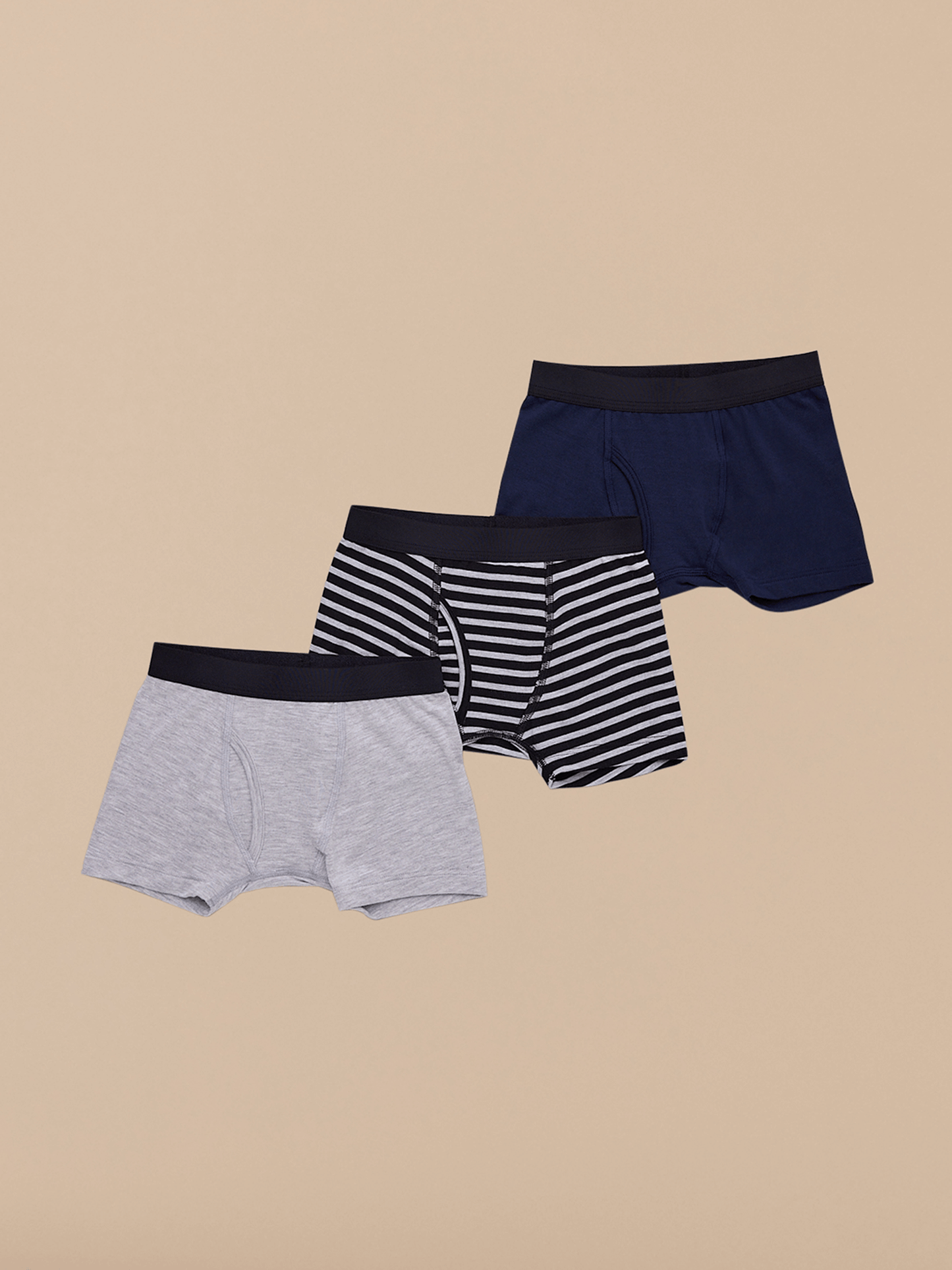 Boys Boxer Brief 3-Pack | Stripes Pack