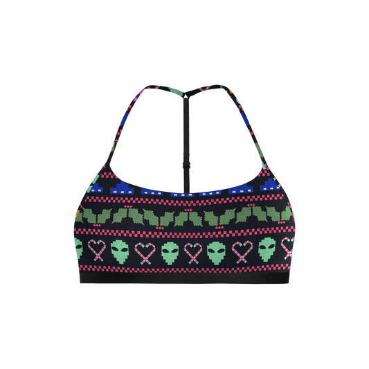 UltraModal™ Core T-Back Bralette | Cosmic Mistletoe