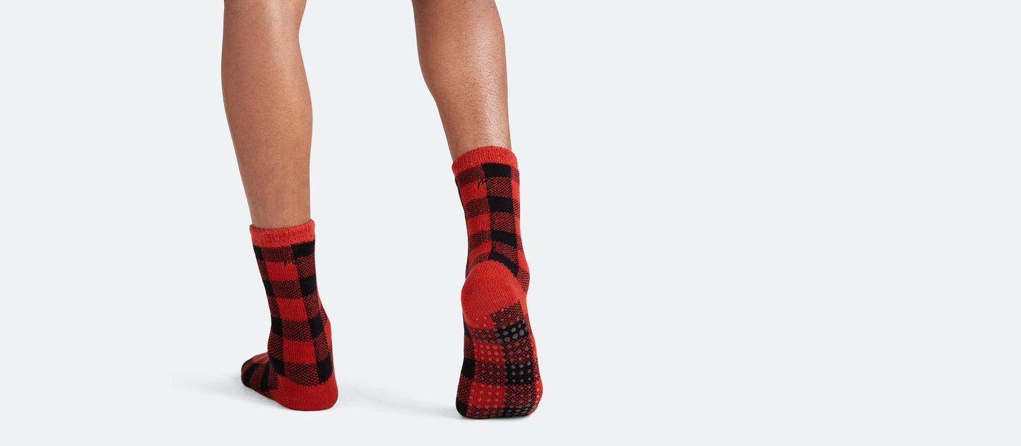 Cozy Sock | Buffalo Check