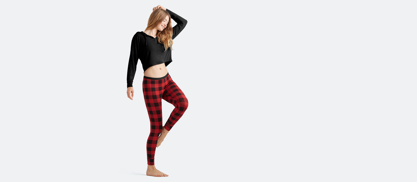 Women's Long Underwear | Buffalo Check