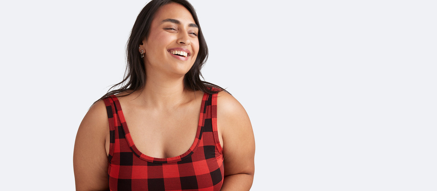 Women's Modal Tank | Buffalo Check