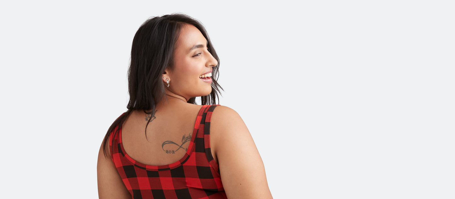 Women's Modal Tank | Buffalo Check