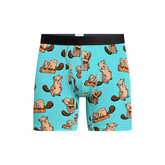 Boxer Brief w/ Fly | Busy Beavers