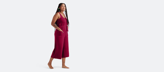 Women's Modal Jumpsuit | Wine 'n Dine