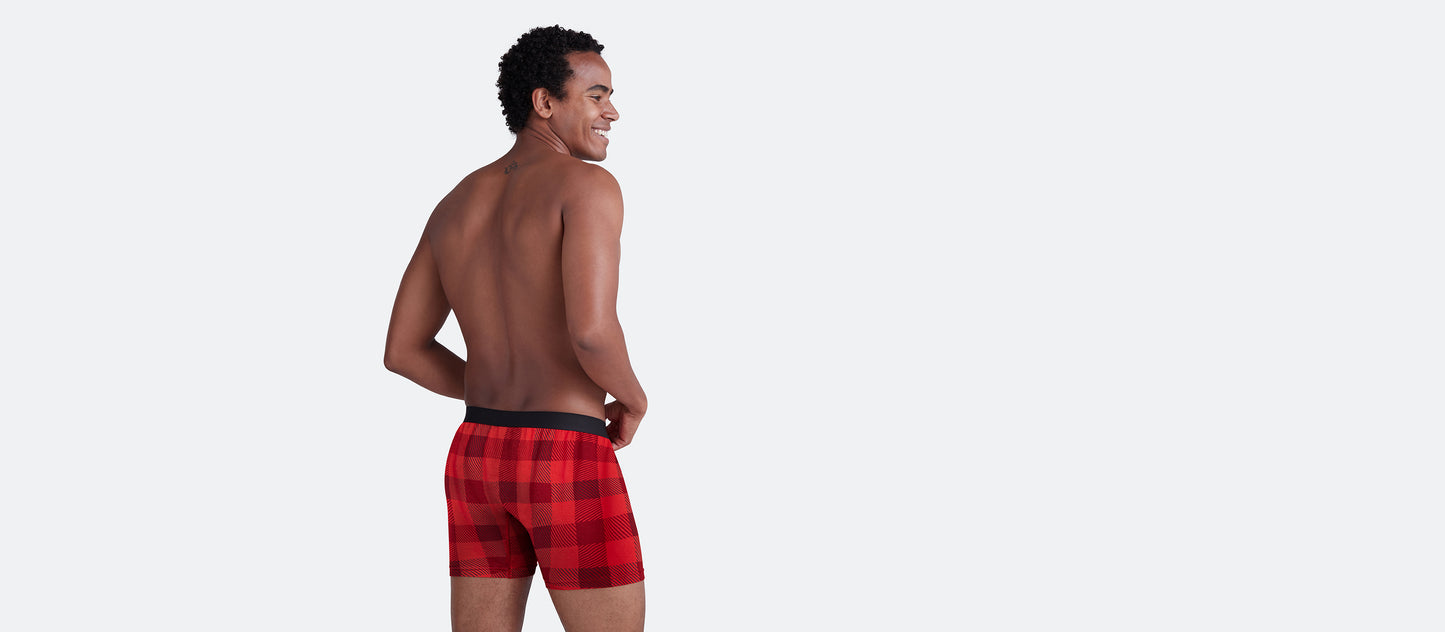 Boxer Brief | Crimson Plaid