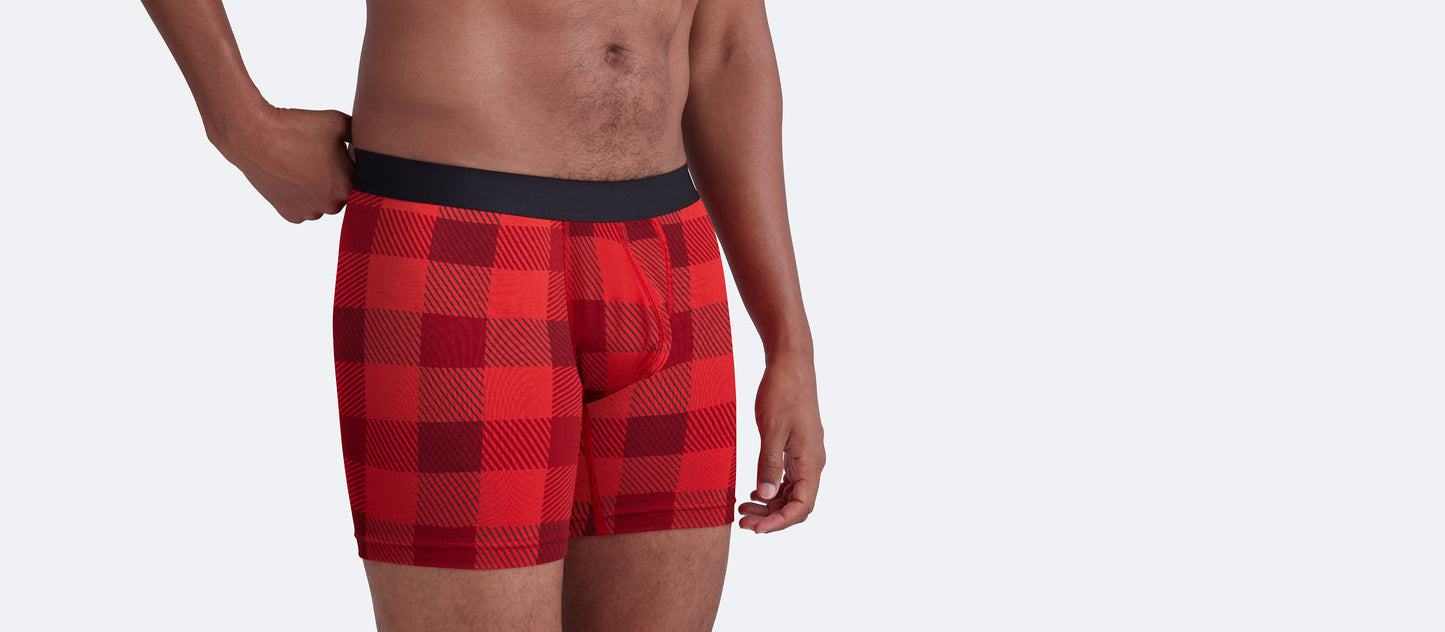 Boxer Brief | Crimson Plaid