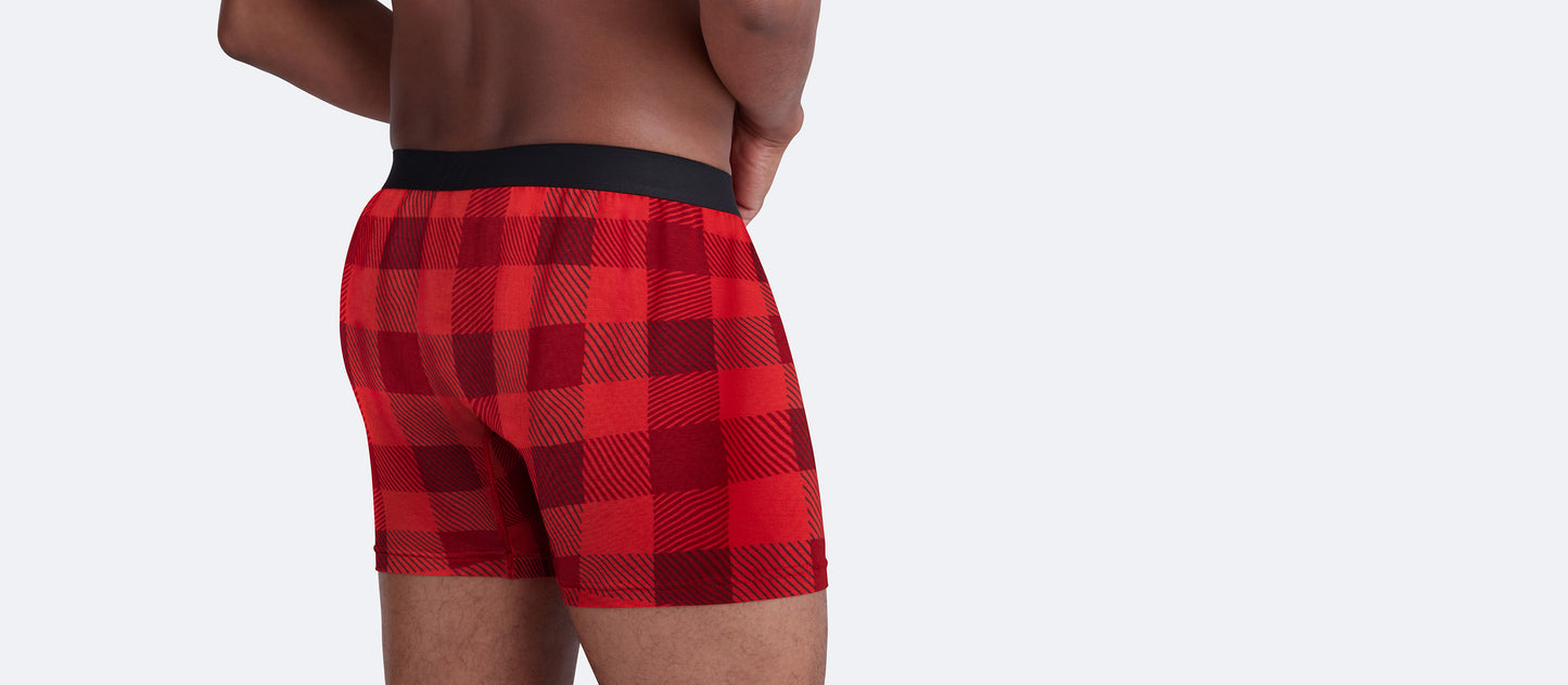 Boxer Brief | Crimson Plaid